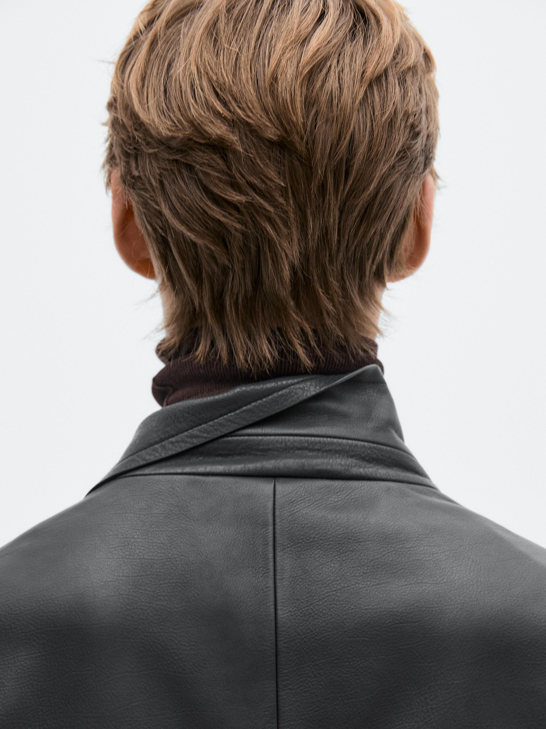 Nappa leather blazer - LIMITED